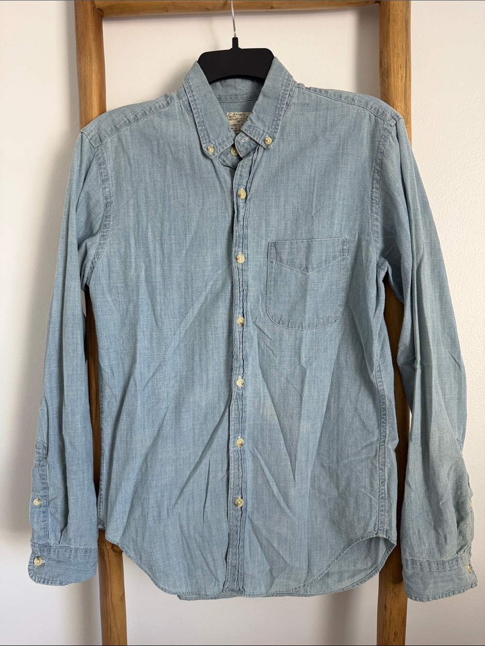 J. Crew Chambray Button-Down Shirt | Slim Fit